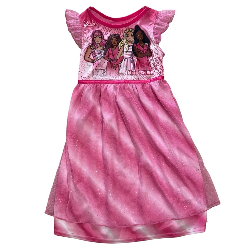 Barbie Maxi Dress Nightgown NWT‎ Size 2T